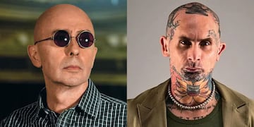 La insólita imitación de Emanuel Noir de Ke Personajes al Indio Solari