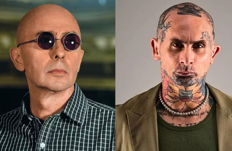 La insólita imitación de Emanuel Noir de Ke Personajes al Indio Solari