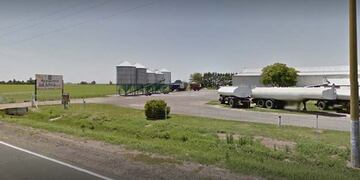 Robo de agroquímicos en Uranga (Google Maps)