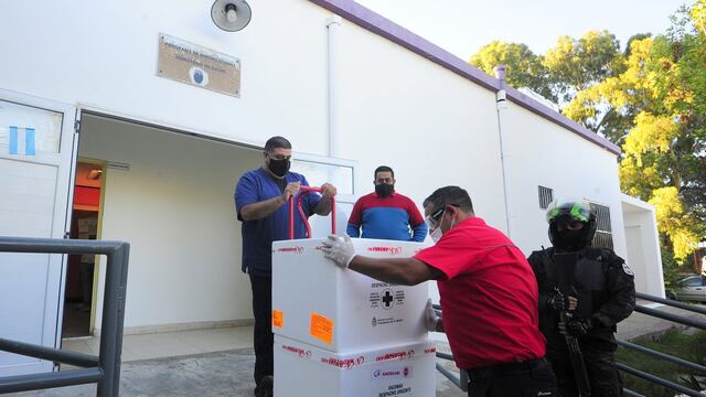 Campaña de vacunación San Luis.