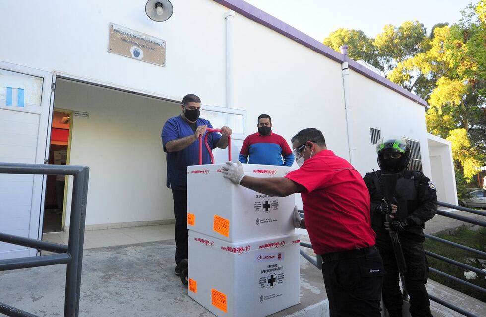 San Luis recibió 10.800 nuevas dosis que se sumarán al plan de vacunación