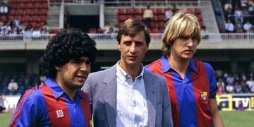 Maradona Cup: el homenaje que el Barcelona y Boca le harán al Diez (Foto: Gentileza / Archivo Clarín).