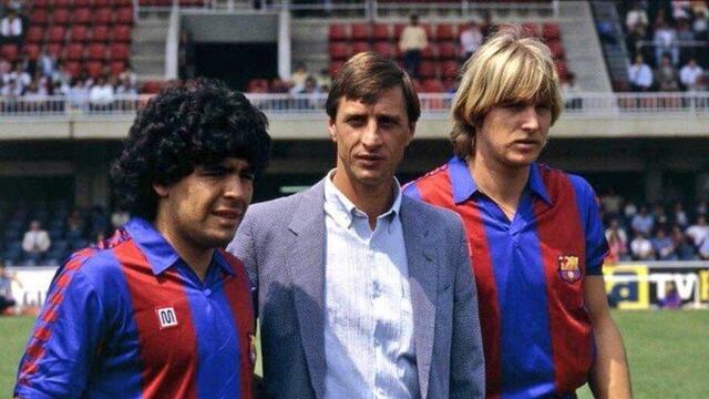 Maradona Cup: el homenaje que el Barcelona y Boca le harán al Diez (Foto: Gentileza / Archivo Clarín).