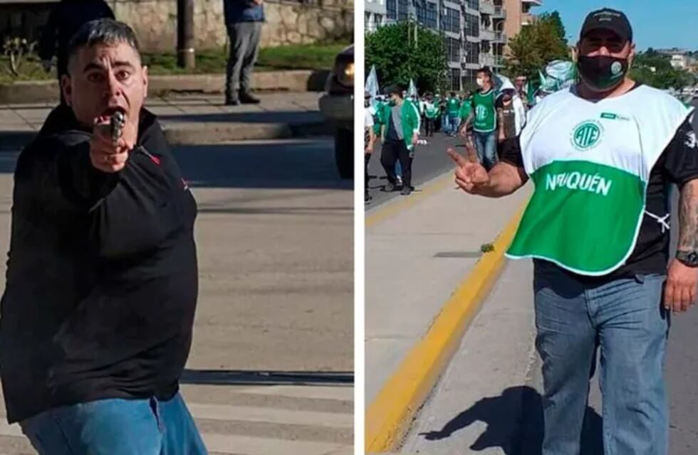 La provincia de Neuquén echó al militante de ATE que disparó a un fotógrafo