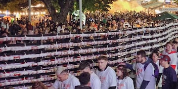 El salame más grande del mundo.