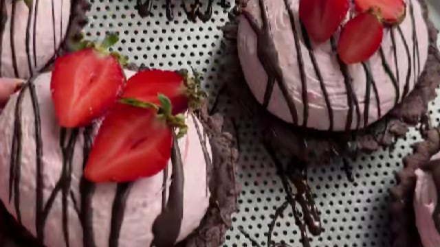 Cómo hacer la tarta de frambuesa y dulce de leche.