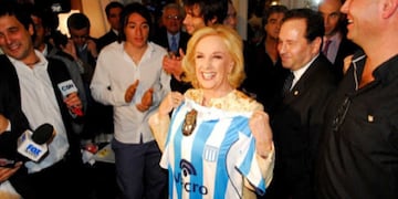 Se animó a dar un resultado sobre el partido de Racing.