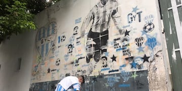 Salteños despiden a Maradona