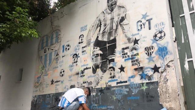 Salteños despiden a Maradona