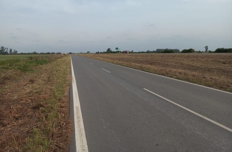 Limpieza intensiva en la colectora de la Ruta 34