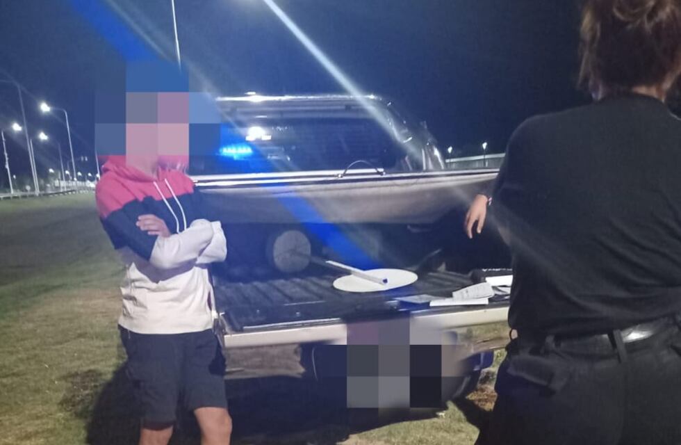 Gracias a "Ojos en Alerta" detuvieron a un delincuente y recuperaron señalización robada