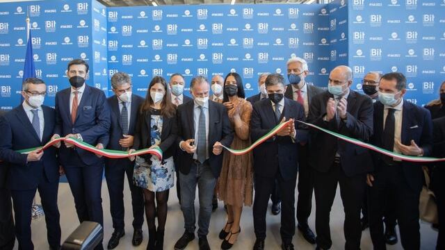 El ministro italiano del Turismo, Massimo Garavaglia, encabezó la apertura de la edición 2022 de la Bit-Borsa Internazionale del Turismo en Milán.