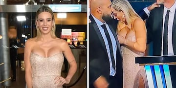 Jesica Cirio fue protagonista de la entrega 2022 con su escote