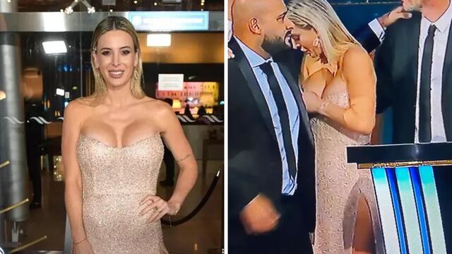 Jesica Cirio fue protagonista de la entrega 2022 con su escote