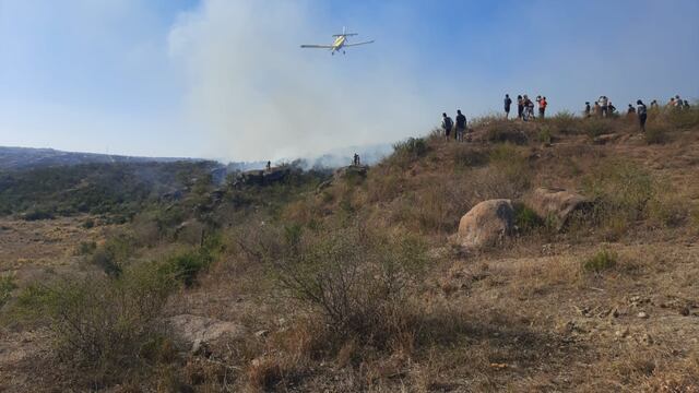 Incendio en Carlos Paz