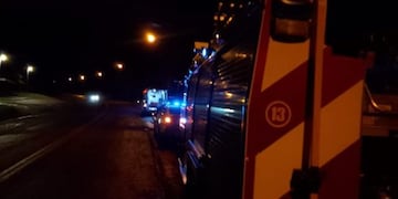 Oberá: bomberos rescataron a una menor que intentaba arrojarse desde un puente aéreo.