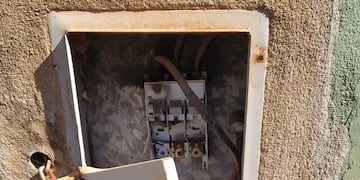 Por robo de cables, la estación de tratamiento cloacal de Iguazú se encuentra fuera de servicio.