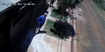 Imágenes de las cámaras del sistema de videovigilancia.