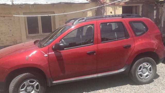 Secuestraron más de 24 kilos de hojas de coca en una camioneta Renault Duster en Tupungato. (Gentileza / Cuco Digital)