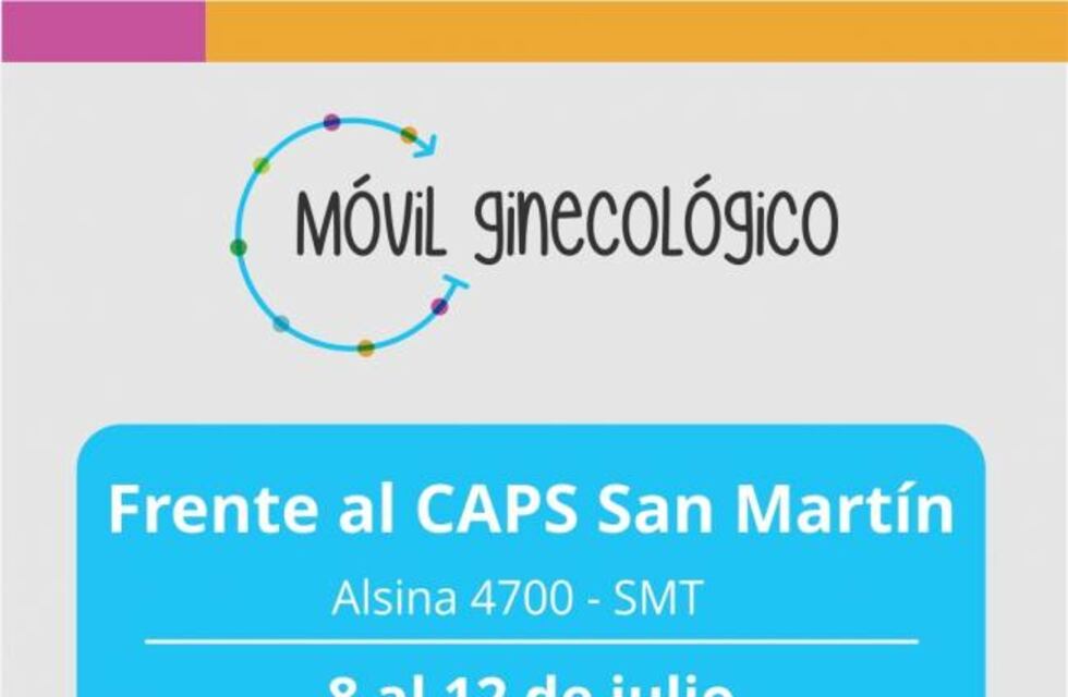 Dispositivo de salud ginecológica frente al CAPS San Martín