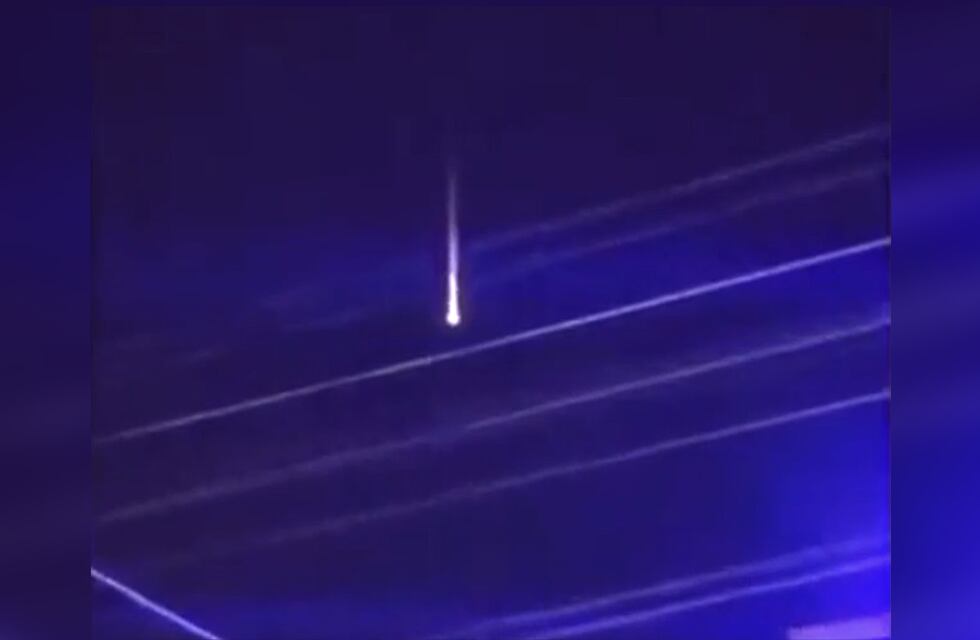 Los impresionantes videos de la bola de fuego que se vio en varias localidades de Chubut y asustó a los vecinos