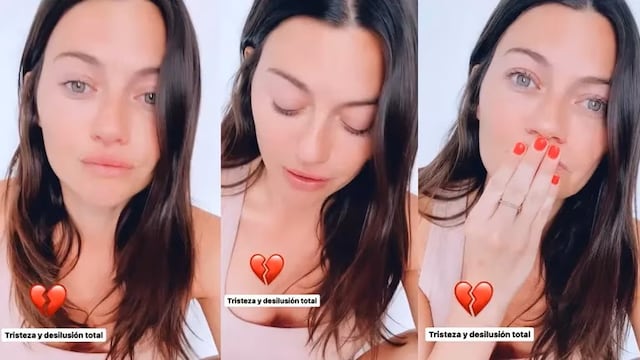 Sofía Jujuy Jiménez se enteró de la peor manera que su novio le era infiel: quién es Bautista Bello