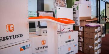 Respiradores entregados al Hospital Samic de Eldorado