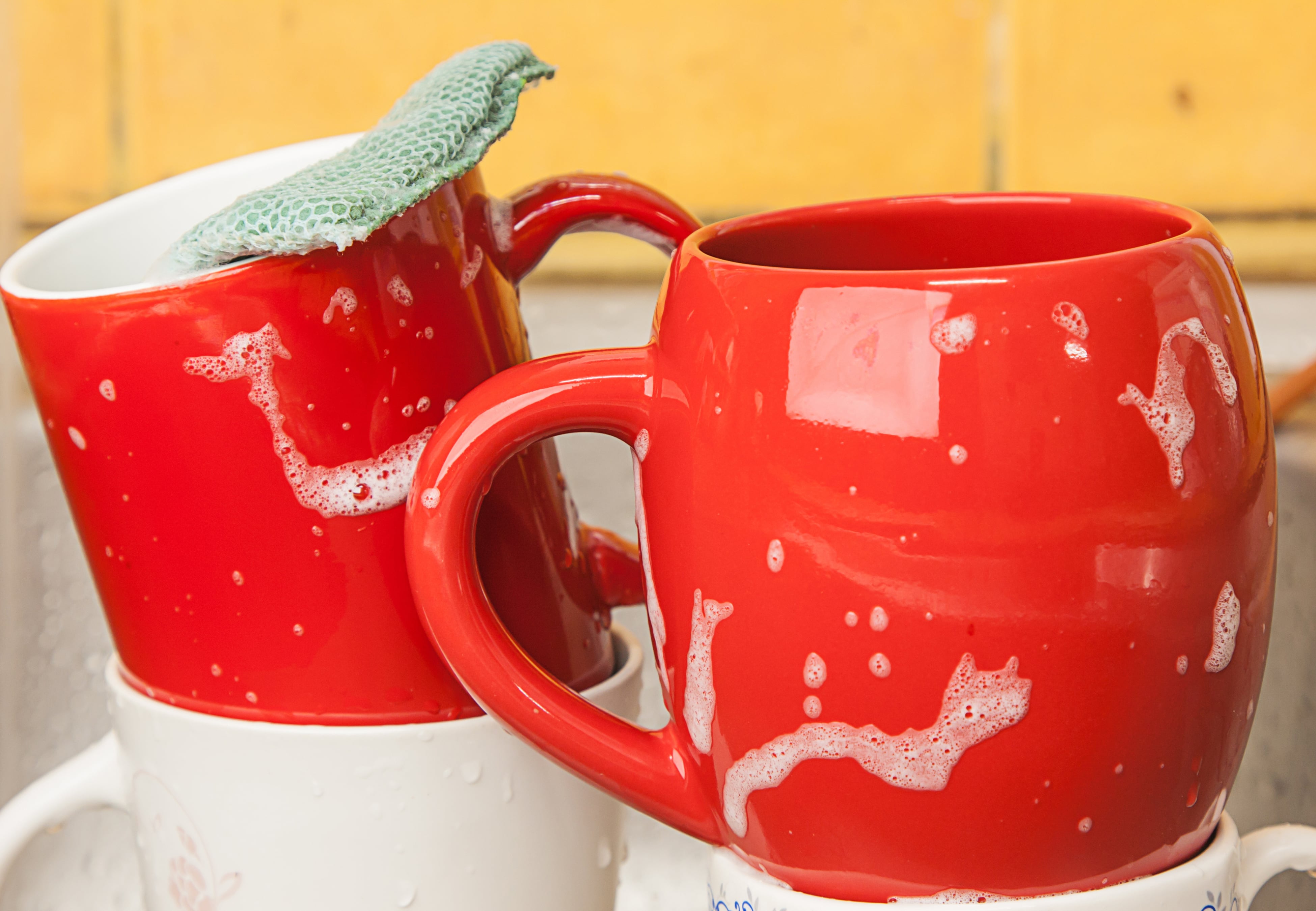 Cómo hacer que las tazas no queden manchadas.