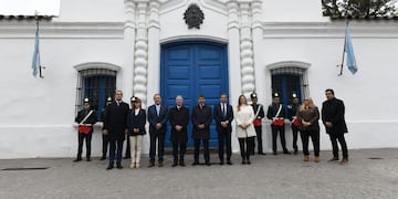 Las autoridades del Parlamento del NOA cumplieron con la tradicional visita a la casa Histórica de Tucumán, donde se declaró la independencia nacional en 1816.