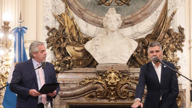 Juan Zabaleta juró como ministro de Desarrollo Social. (Foto: Presidencia)