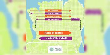 El intendente de Posadas, Leonardo “Lalo” Stelatto solicitó atención al momento de realizar giros en las manos únicas.