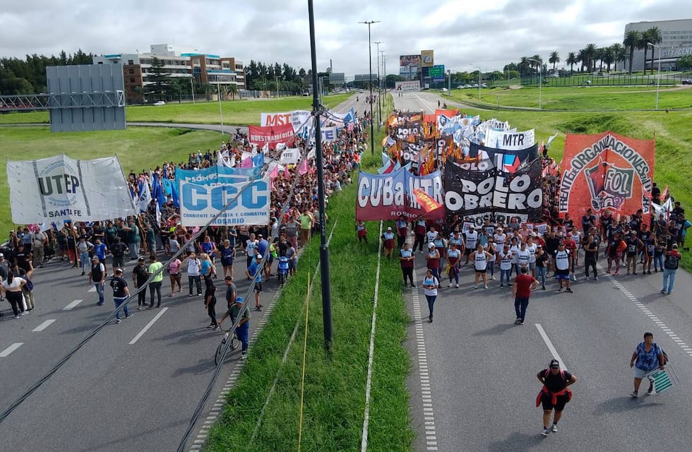 Cortes de tránsito en Rosario: manifestantes anuncian cinco protestas este martes