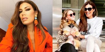 Flor de la V y su hija Isabella