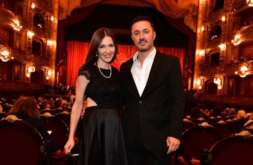 Cristina Pérez y Luis Petri posaron súper enamorados entre los viñedos mendocinos