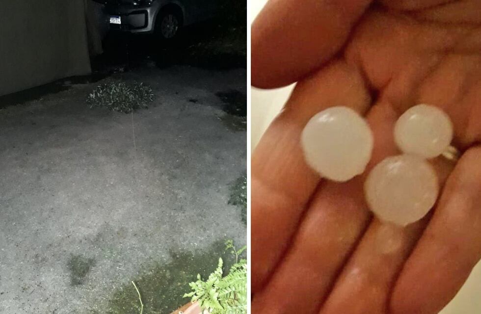 Clima en Mendoza: una tormenta con importante caída de granizo azotó a algunos departamentos