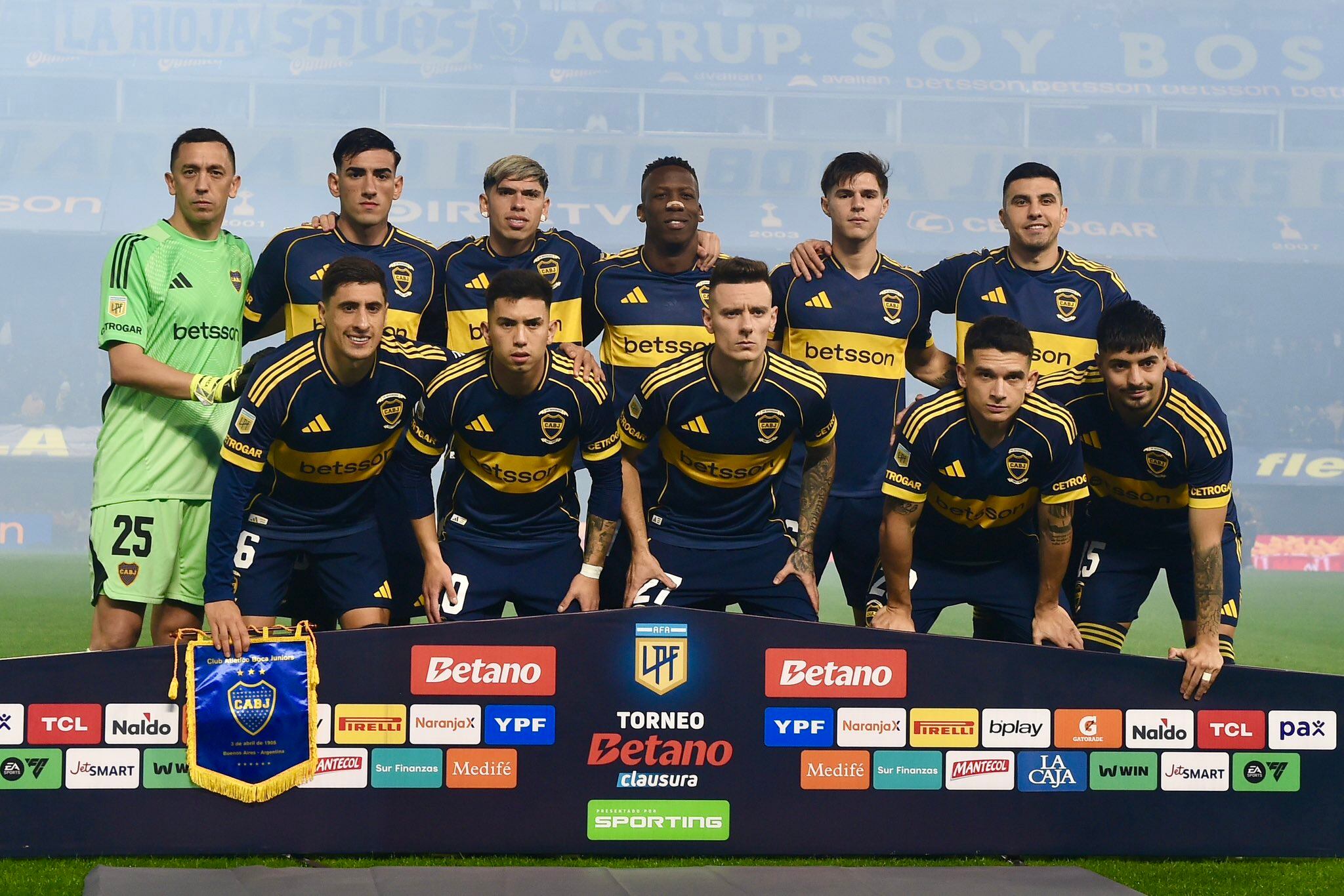 Boca por el Torneo Clausura.