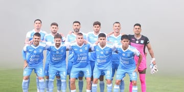 Dep. Madryn vs Estudiantes RC, en la final por el ascenso. (Prensa Estudiantes RC).