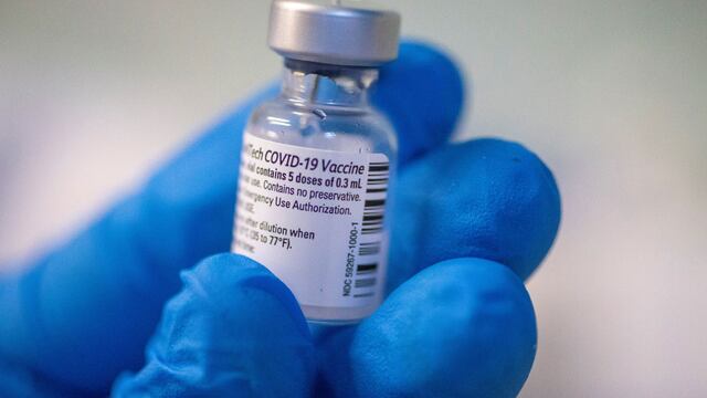 Vacuna de Pfizer-BioNTech  (AP/Ariel Schalit/Archivo)