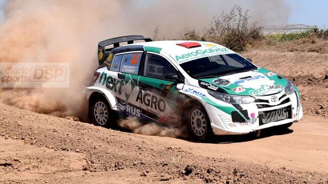 Mario Baldo y el Toyota Yaris alcanzaron en los kilómetros finales la victoria en el Rally de Arroyito, segunda fecha del certamen cordobés. (DiarioSports)