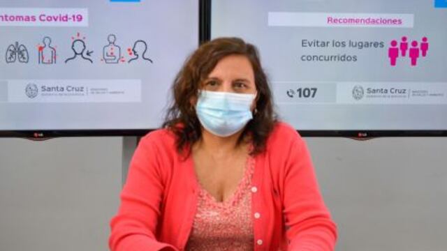 Reporte diario de la Directora Provincial de Enfermería, María Inés Basualdo