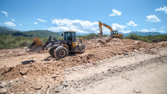 Obras en Andalgalá.
