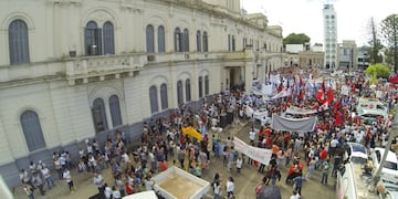Marcha de AGMER, 2 de octubre de 2024.