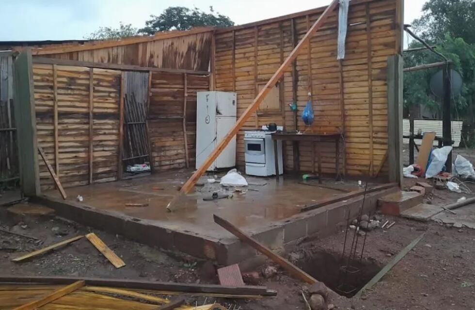 Temporal en San Ignacio causó daños en varias casas de la localidad