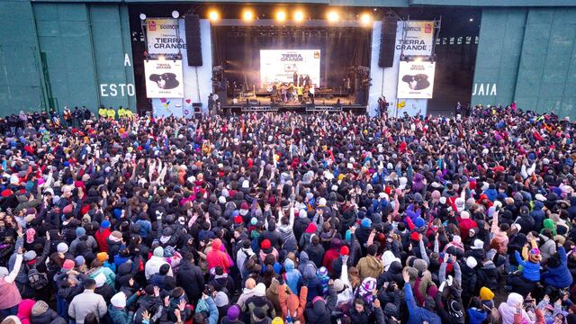Ushuaia vibró con la primera jornada del Festival “Tierra Grande”