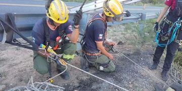 Operativo en Altas Cumbres.