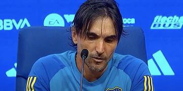 Diego Martínez habló sobre el empate en el Superclásico. Foto: @la12tuittera