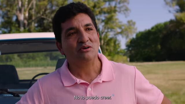 Luis Spahn, luego de haberse enterado que Mercado Pago le depositó los 2 millones de pesos que había devuelto.