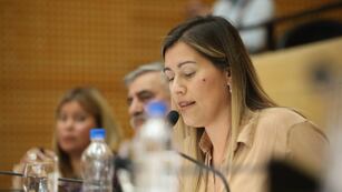 Legisladora Tania Kyshakevych. (La Voz)