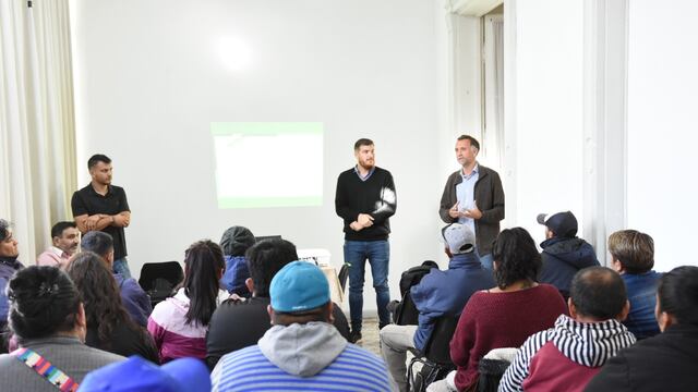 Capacitación a cooperativas