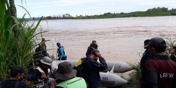 Continúa el operativo por la búsqueda de las personas desaparecidas en el rio Bermejo
